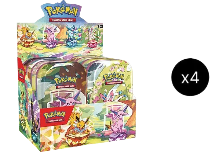 Prismatic Evolutions Mini Tin Display Case