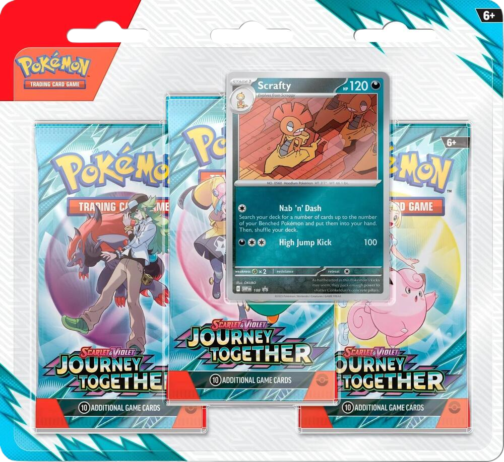 Journey Together 3 Pack Blister [Scrafty]