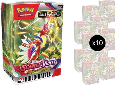 Scarlet & Violet Build and Battle Box Display