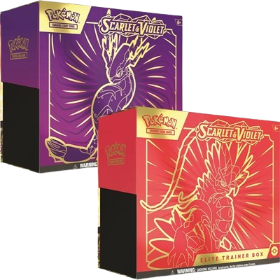 Scarlet & Violet Elite Trainer Boxes [Set of 2]