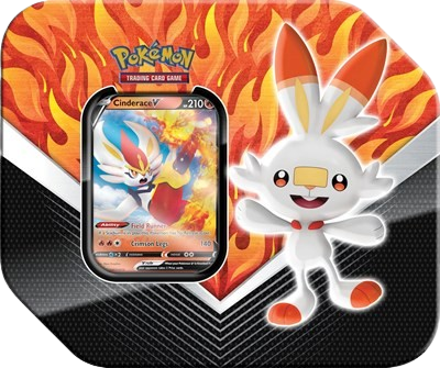 Galar Partners Tin [Cinderace V]
