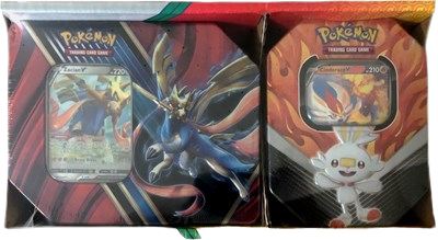 Legends of Galar Tin + Galar Partners Tin 2-pack [Zacian V/Cinderace V] (Retail Exclusive)
