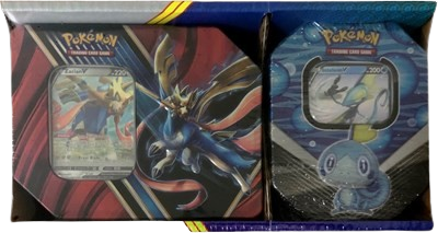 Legends of Galar Tin + Galar Partners Tin 2-pack [Zacian V/Inteleon V] (Retail Exclusive)