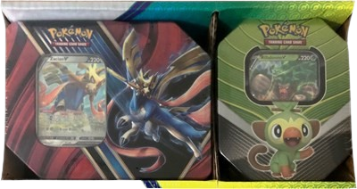 Legends of Galar Tin + Galar Partners Tin 2-pack [Zacian V/Rillaboom V] (Retail Exclusive)