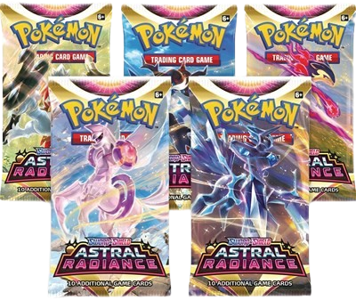 Astral Radiance Booster Pack Art Bundle [Set of 5]