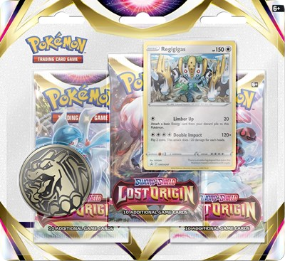 Lost Origin 3 Pack Blister [Regigigas]