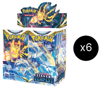 Silver Tempest Booster Box Case