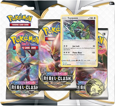Rebel Clash 3 Pack Blister [Rayquaza]