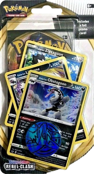 Rebel Clash Premium Checklane Blister [Galarian Obstagoon]