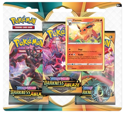 Darkness Ablaze 3 Pack Blister [Flareon]