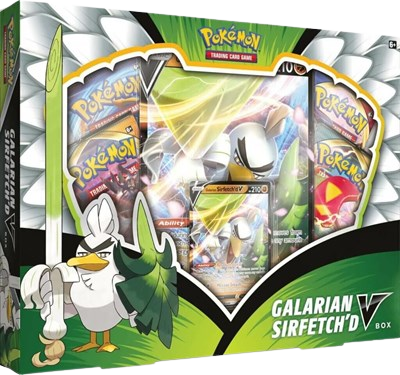 Darkness Ablaze Galarian Sirfetch'd V Box