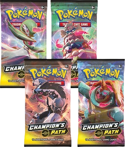 Champion's Path Booster Pack Art Bundle [Set of 4]