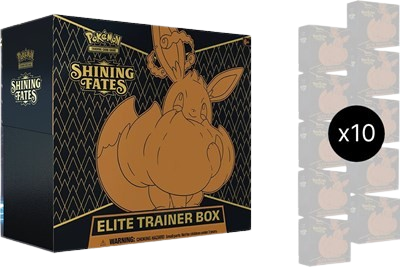 Shining Fates Elite Trainer Box Case