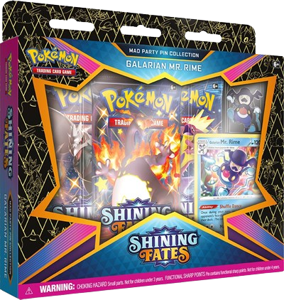 Shining Fates Mad Party Pin Collection [Galarian Mr. Rime]