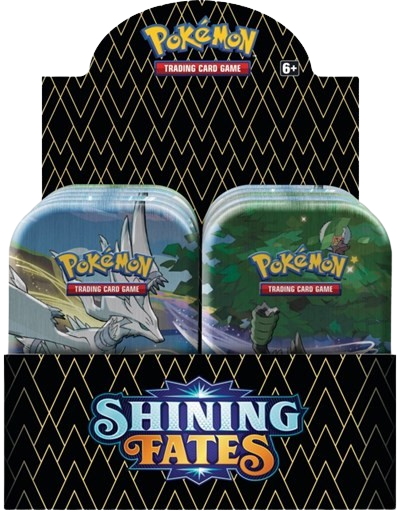 Shining Fates Mini Tin Display