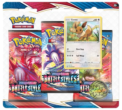 Battle Styles 3 Pack Blister [Eevee]