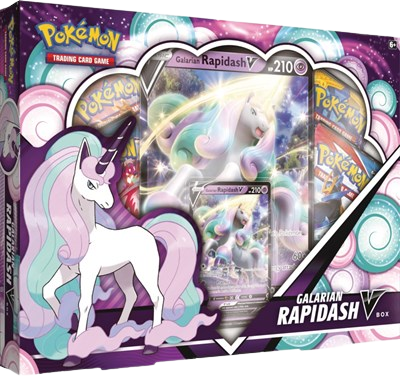 Battle Styles Galarian Rapidash V Box