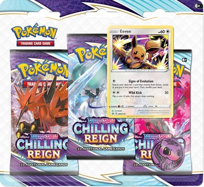 Chilling Reign 3 Pack Blister [Eevee]