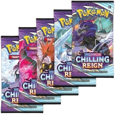 Chilling Reign Booster Pack Art Bundle [Set of 5]