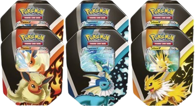 Eevee Evolutions Tin Case