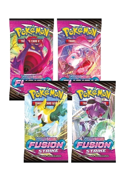 Fusion Strike Booster Pack Art Bundle [Set of 4]