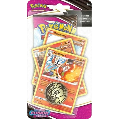 Fusion Strike Premium Checklane Blister [Cinderace]