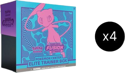 Fusion Strike Pokemon Center Elite Trainer Box Case (Exclusive)