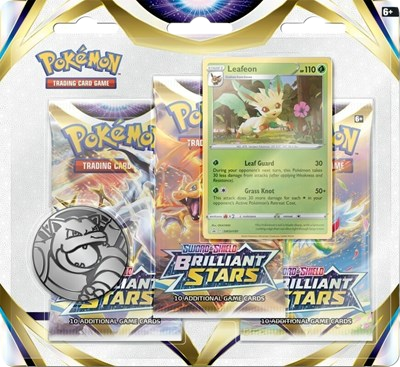 Brilliant Stars 3 Pack Blister [Leafeon]