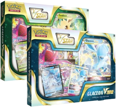 Brilliant Stars Glaceon / Leafeon VSTAR Special Collection (Set of 2)