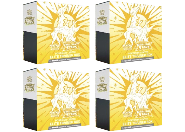 Brilliant Stars Pokemon Center Elite Trainer Box (Exclusive) Case
