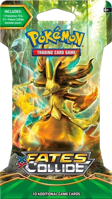 Fates Collide Sleeved Booster Pack - Delphox