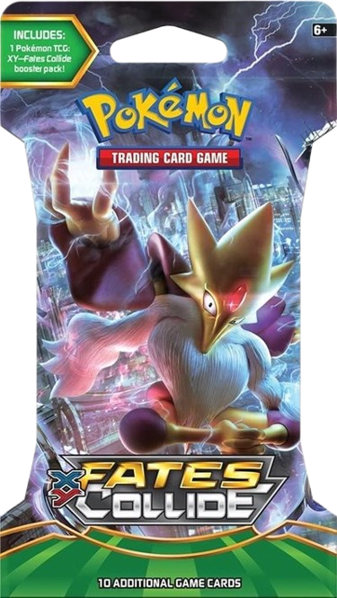 Fates Collide Sleeved Booster Pack - Mega Alakazam