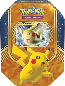 Steam Siege Battle Heart Tin - Pikachu EX