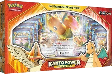 Evolutions Kanto Power Collection - Dragonite EX/Pidgeot EX