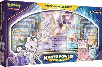 Evolutions Kanto Power Collection - Mewtwo EX/Slowbro EX