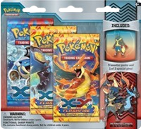 Flashfire Collector Pin 3 Pack Blister [Mega Lucario]
