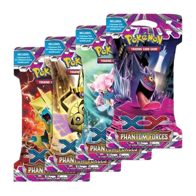 Phantom Forces Sleeved Booster Pack Art Bundle [Set of 4]