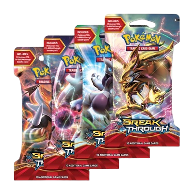 BREAKthrough Sleeved Booster Pack Art Bundle [Set of 4]