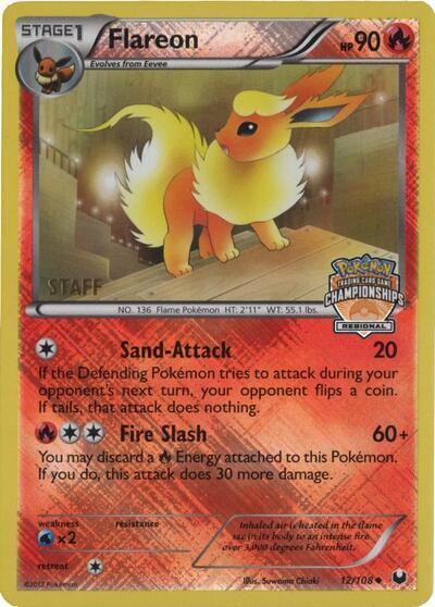 Flareon (Staff Stamp)