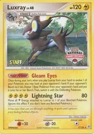 Luxray (Staff Stamp)