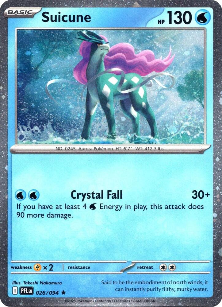 Suicune (Cosmos Holofoil)
