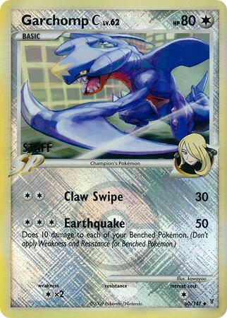 Garchomp C (Staff Stamp)