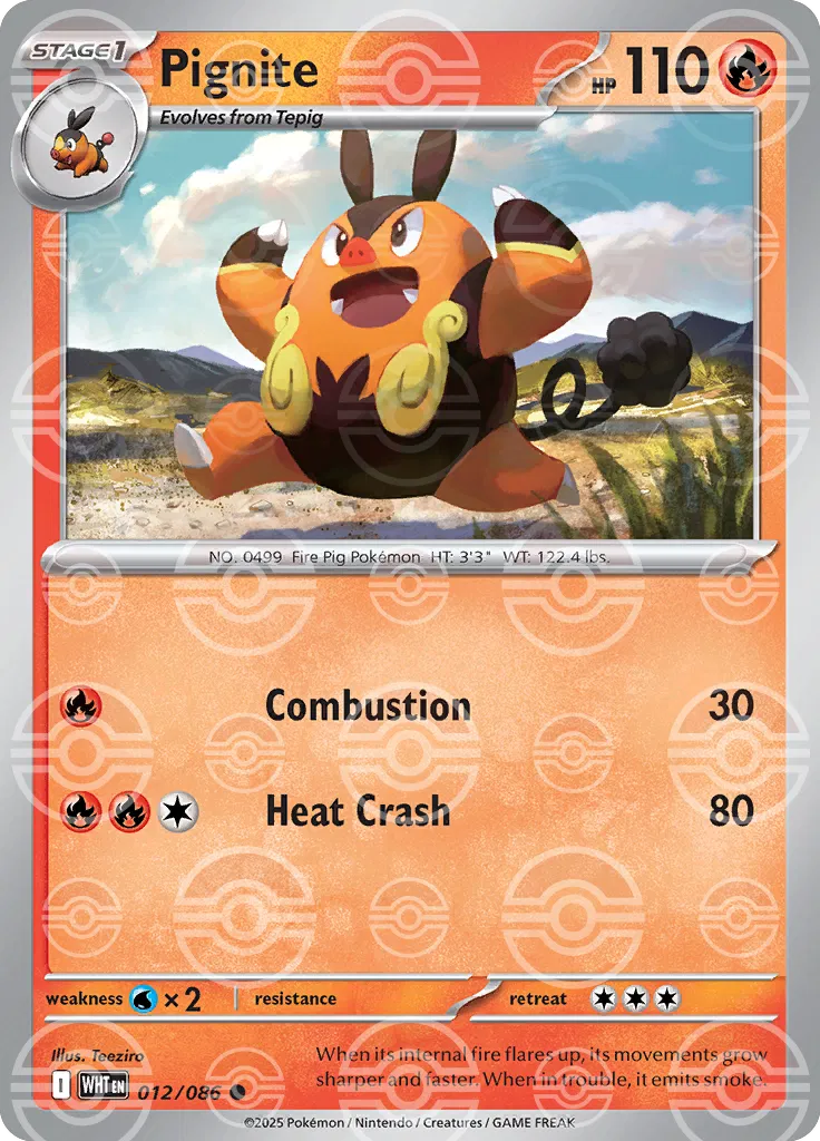 Pignite  (Poke Ball) 
