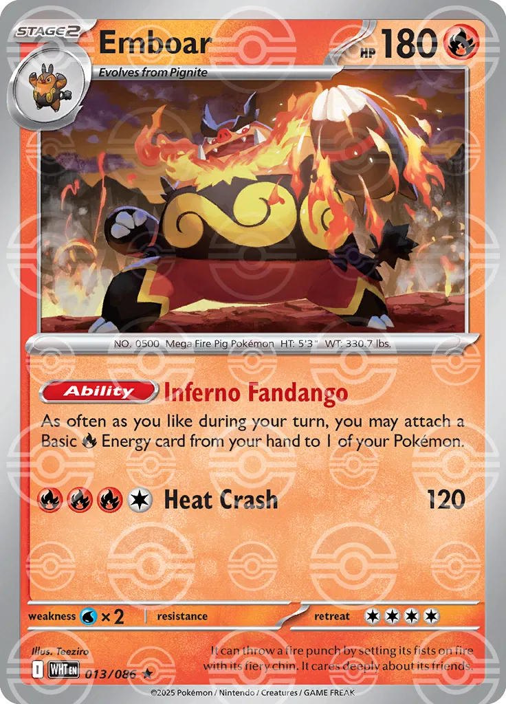 Emboar  (Poke Ball) 