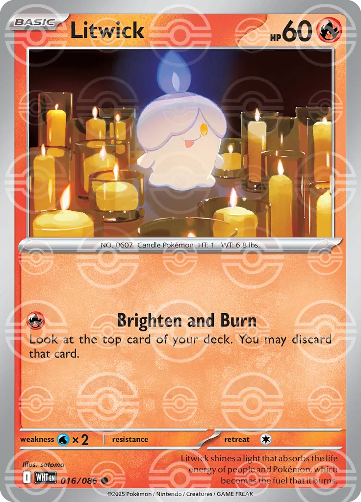 Litwick  (Poke Ball) 