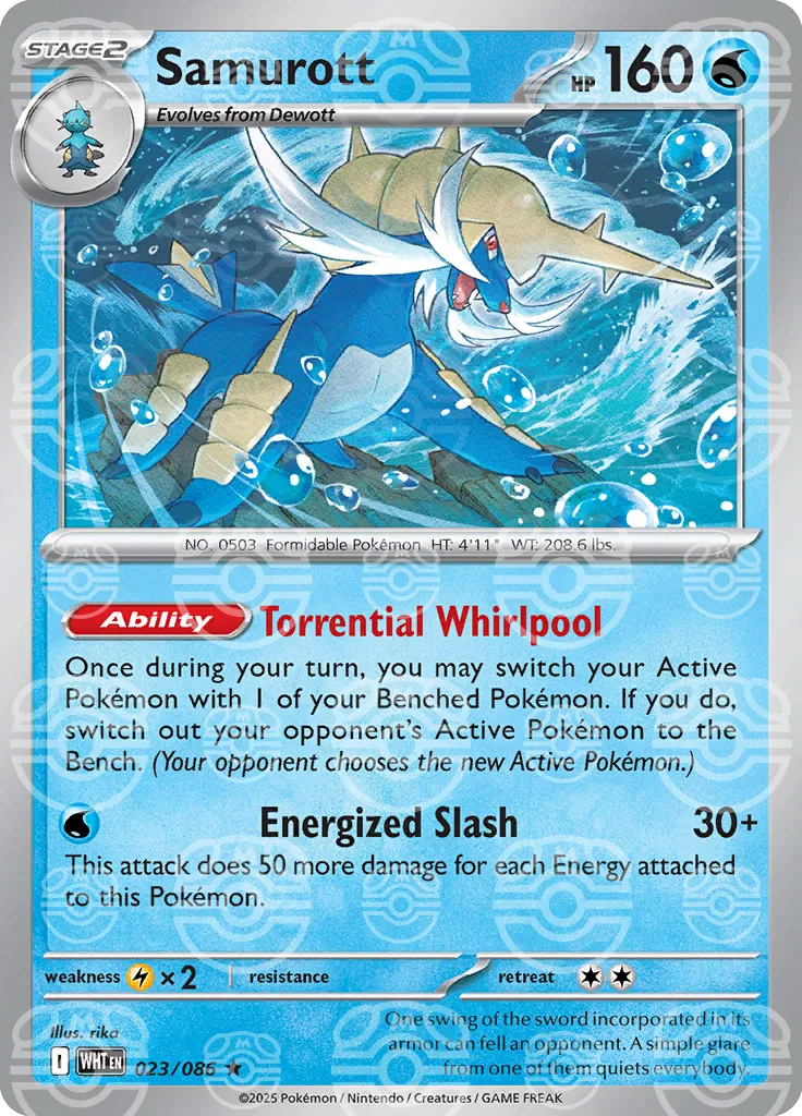 Samurott  (Master Ball)