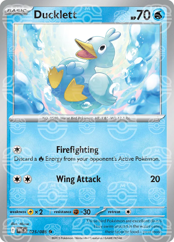 Ducklett (Master Ball)