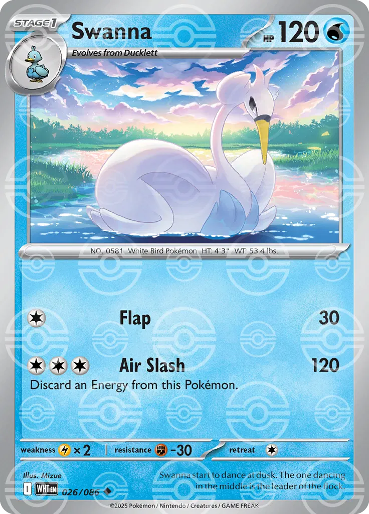 Swanna  (Poke Ball) 