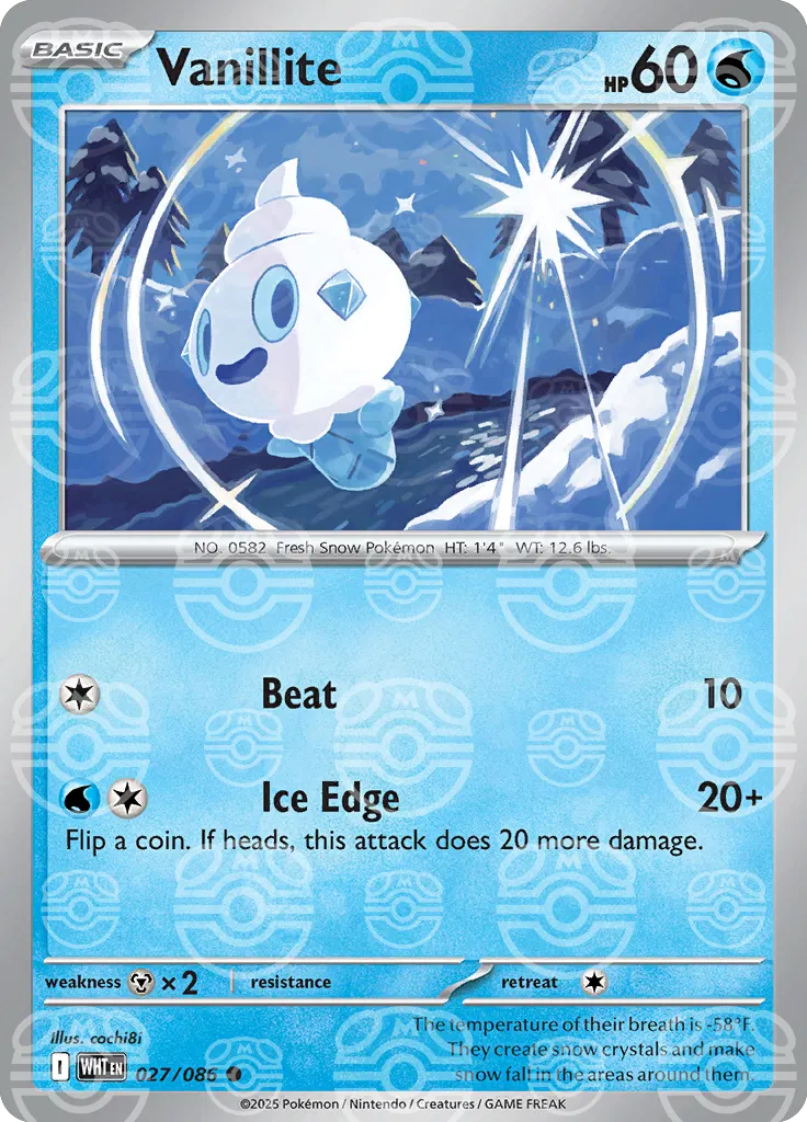 Vanillite  (Master Ball)