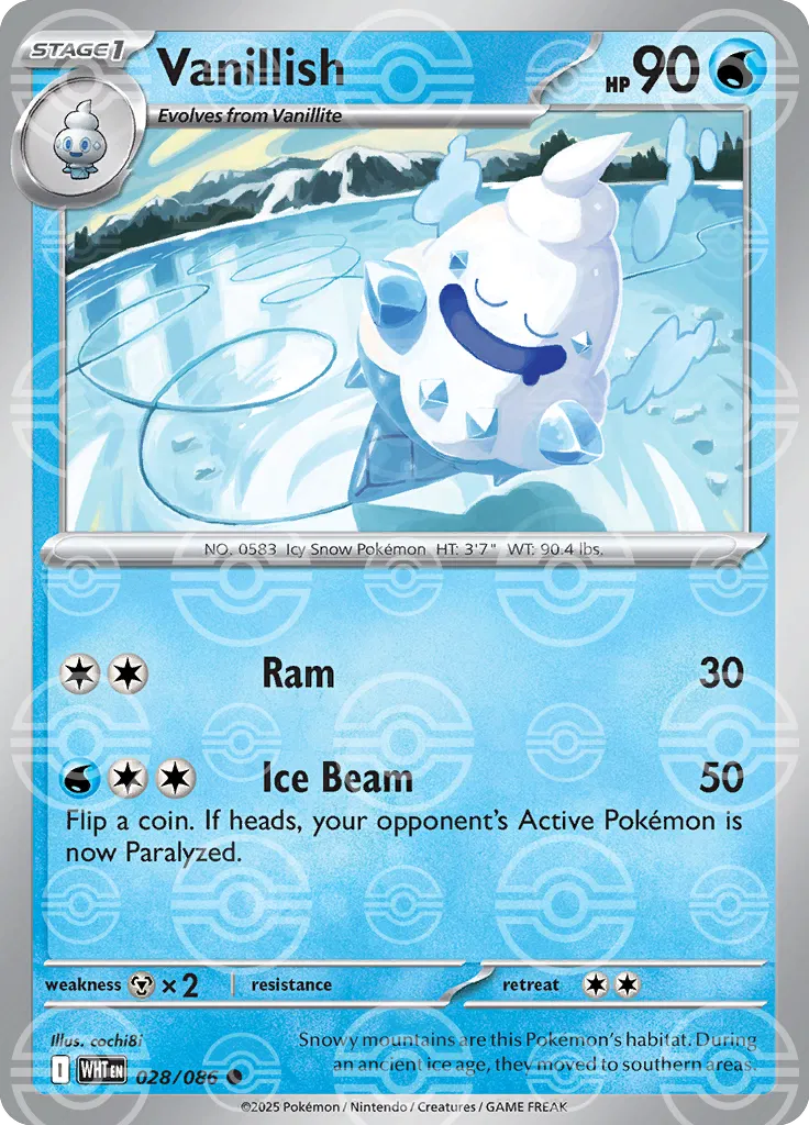 Vanillish  (Poke Ball) 